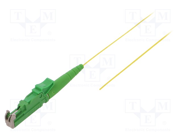 Optic fiber pigtail; E2A; 2m; Optical fiber: 900um; yellow