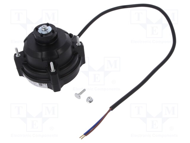 Motor: EC; 1300rpm; 20W; 230VAC; 150mA; Bearing: ball bearing; IP64