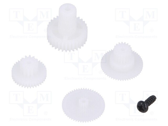 Gears; Application: ES9257; Material: plastic