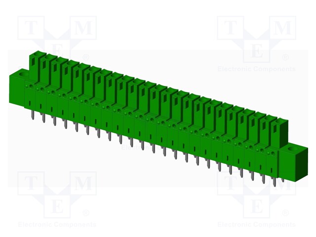 Connector: pluggable terminal block; socket; female; straight