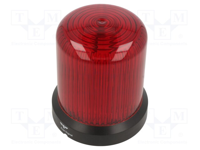 Signaller: lighting; red; RDM; 24VDC; 24VAC; Light source: LED; IP66