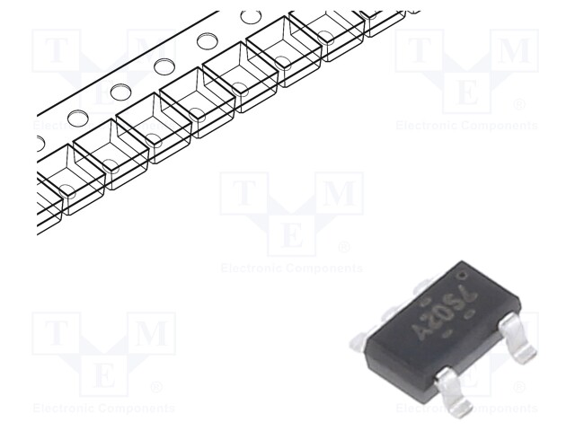 IC: digital; NOR; Channels: 1; IN: 2; SMD; SC74A; 2÷6VDC; -40÷85°C