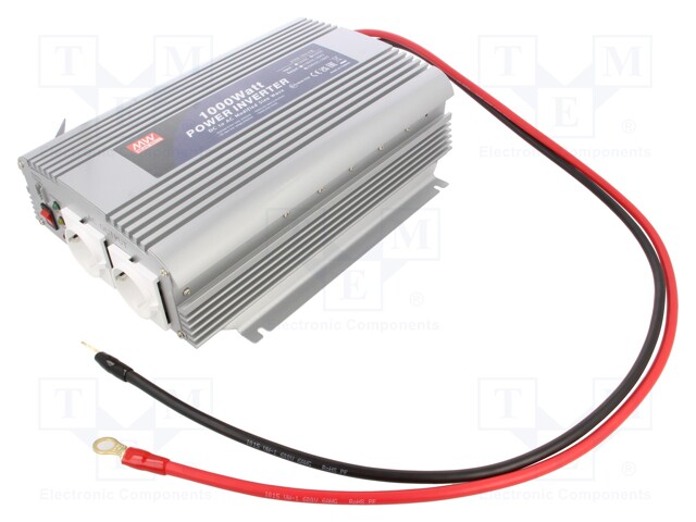 Converter: automotive DC/AC; 1kW; Uout: 230VAC; 21÷30VDC; 85%