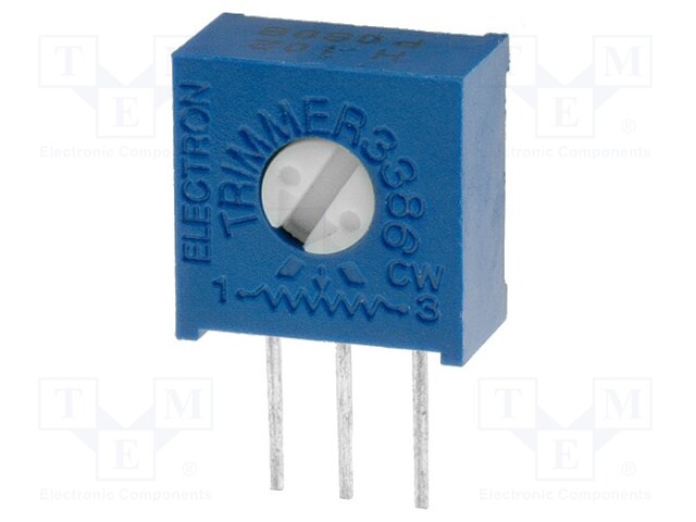 Potentiometer: mounting; single turn,vertical; 10kΩ; 500mW; ±10%