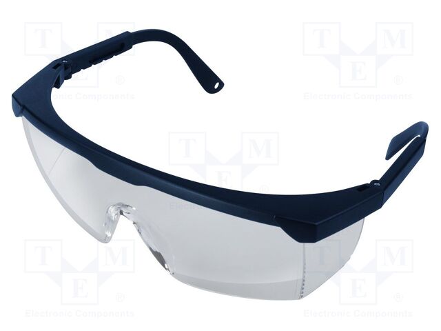 Safety spectacles; Lens: transparent; Classes: 1; ERGO