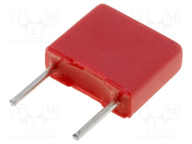 Capacitor: polyester; 1.5uF; 40VAC; 63VDC; Pitch: 5mm; ±10%