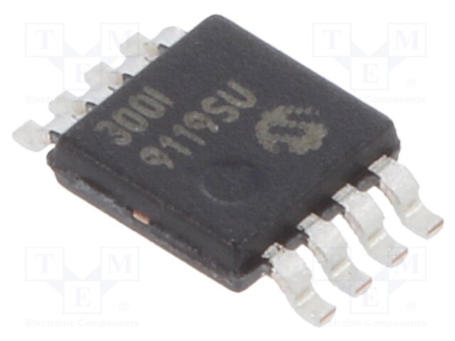 A/D converter; Channels: 1; 10bit; 200ksps; 2.7÷5.5V; MSOP8