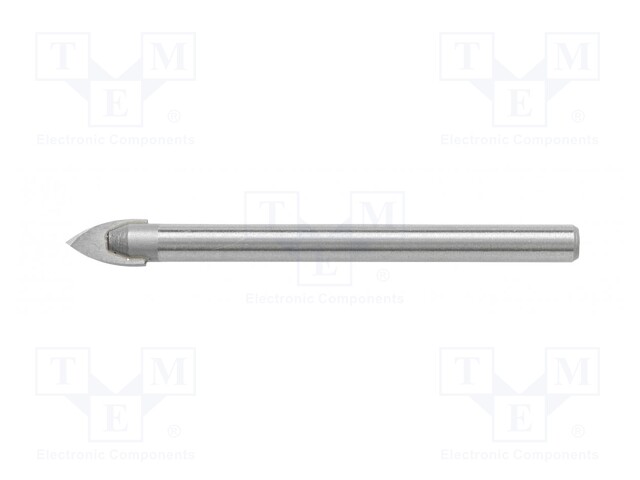 Drill bit; Ø: 5mm; L: 68mm; Drill Bit: for glass; 1pcs.