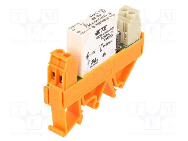 Relay: interface; SPST-NO; Ucoil: 24VDC; Ucoil: 24VAC; 6A