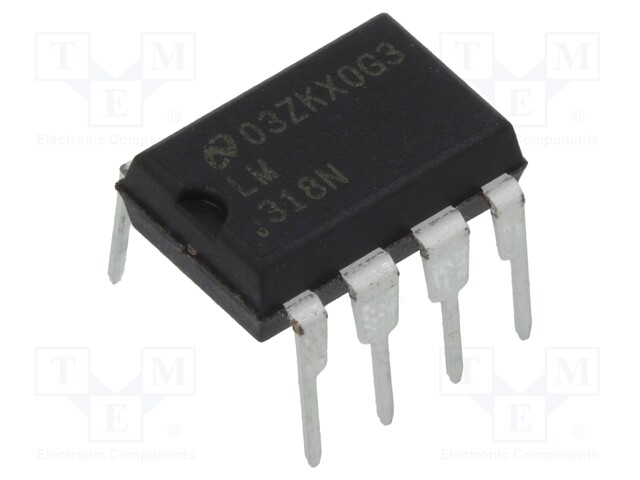 Operational amplifier; 15MHz; 10÷40V; Channels: 1; DIP8