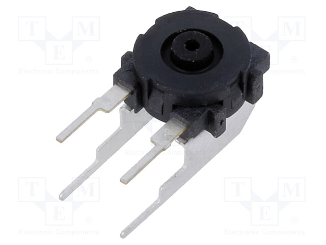 Switch: microswitch TACT; Pos: 2; 0.02A/24VDC; OFF-(ON); round