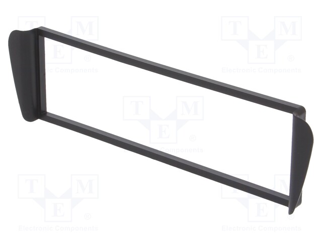 Radio mounting frame; Citroën; 1 DIN; black