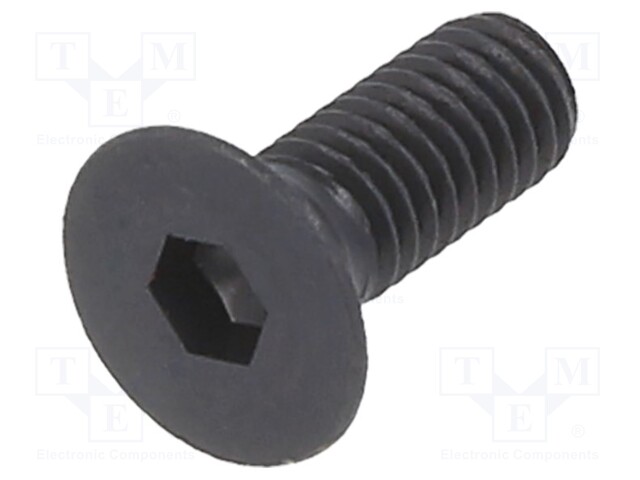 Screw; M3x8; DIN: 7991; Head: countersunk; imbus; steel; HEX 2mm