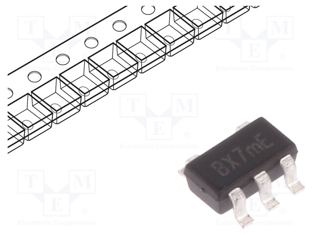 Operational amplifier; 1MHz; 2.7÷5.5V; Channels: 1; SOT25