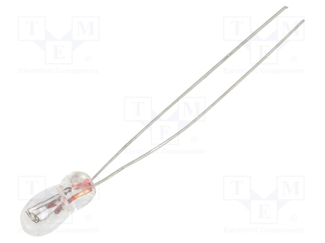 Filament lamp: miniature; 12VDC; 60mA; Bulb: T1; Ø: 3.15mm; L: 7mm