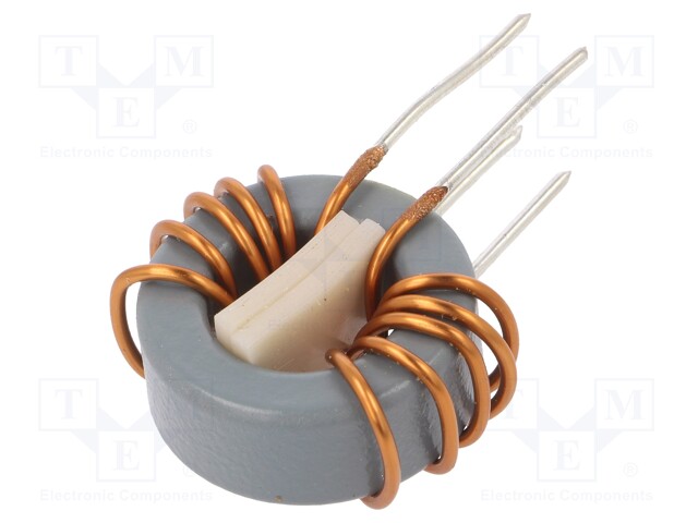 Inductor: wire; THT; 330uH; 10A; 4mΩ; 230VAC; 12x7mm; -20÷+50%; 10kHz