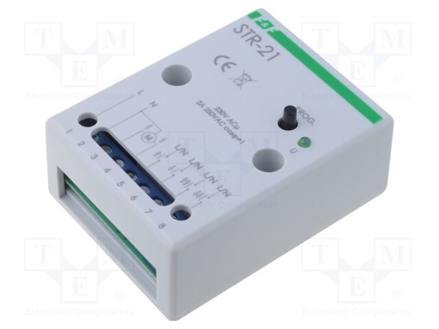 Blinds controller; IP20; 230VAC; wall mount; -25÷50°C