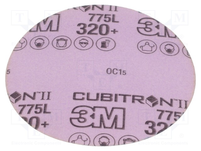 Wheel; 125mm; Granularity: 320; CUBITRON II