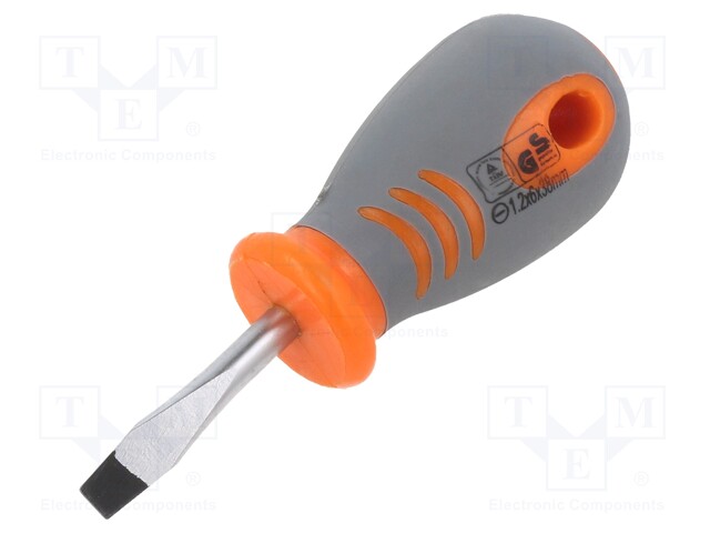 Screwdriver; slot; SL 6,5mm; 38mm