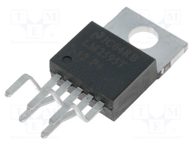 PMIC; DC/DC converter; Uin: 1.2÷37V; Uout: 12V; TO220-NDH5D; buck