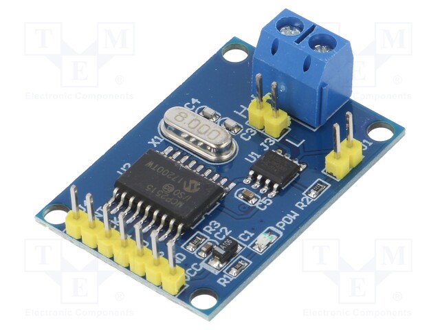 Module: extension; CAN; 5VDC; MCP2515,TJA1050; 1Mbps