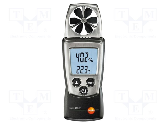 Thermoanemometer; Man.series: Pocket; -10÷50°C; Accur: ±0,5°C