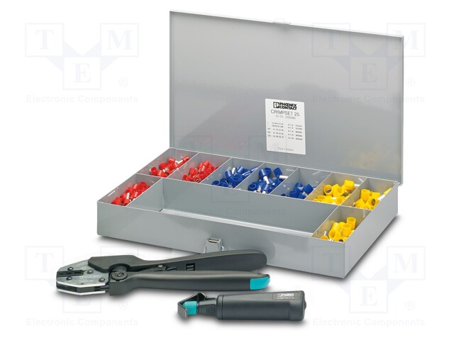 Kit: designed for terminal crimping