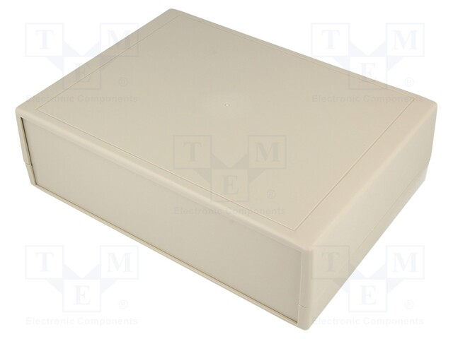 Enclosure: with panel; X: 250mm; Y: 180mm; Z: 75mm; ABS; grey; IP43