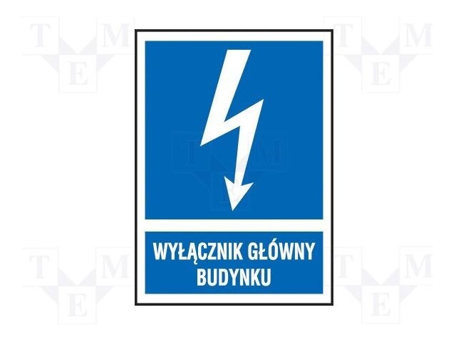 Safety sign; informative; W: 105mm; H: 148mm; FS