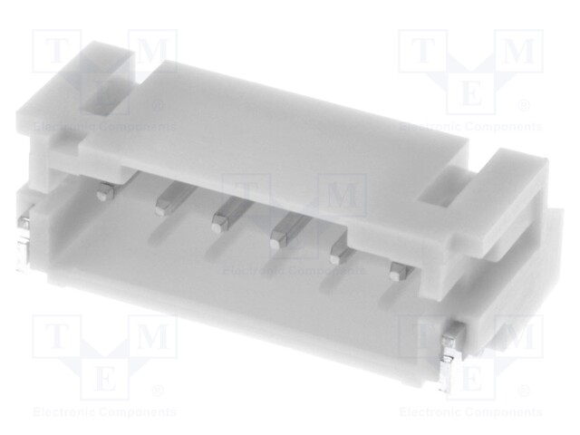 Socket; wire-board; male; PH; 2mm; PIN: 6; SMT; 100V; 2A; -25÷85°C