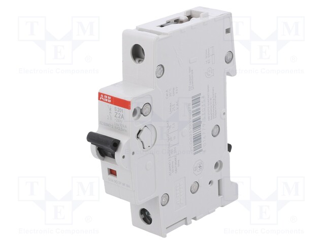 Circuit breaker; DIN; Charact: Z; 6kA; IP20; 0.75÷25mm2