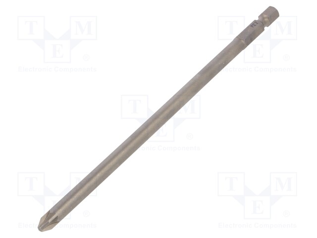 Screwdriver bit; Pozidriv®; PZ2; Overall len: 150mm