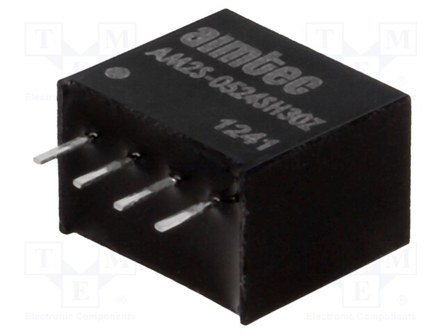 Converter: DC/DC; 2W; Uin: 4.5÷5.5V; 24VDC; Iout: 80mA; SIP4; 1.8g