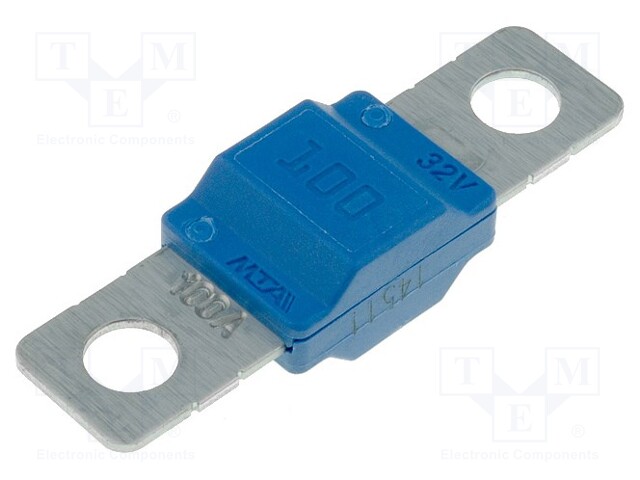 Fuse: fuse; 100A; 32V; automotive; 40mm; MIDIVAL; Mounting: M5 screw