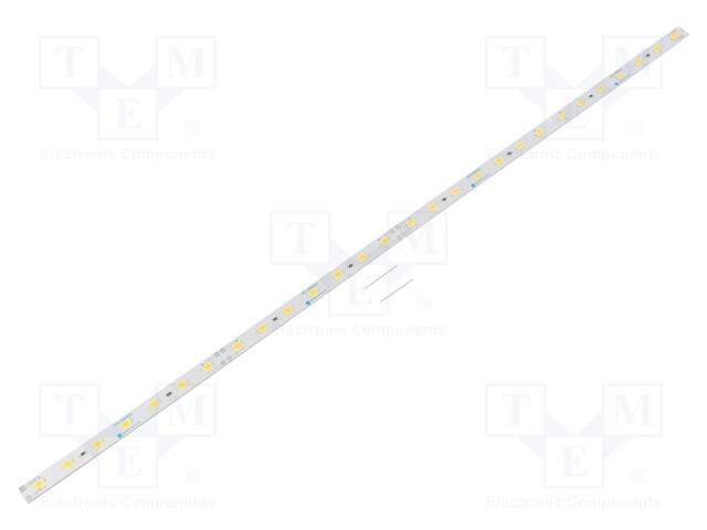 LED strip; 24V; white warm; W: 10mm; L: 480mm; CRImin: 80; 120°; D: 3mm