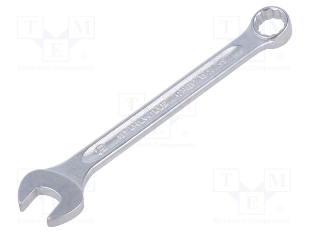 Wrench; combination spanner; 10mm; chromium plated steel