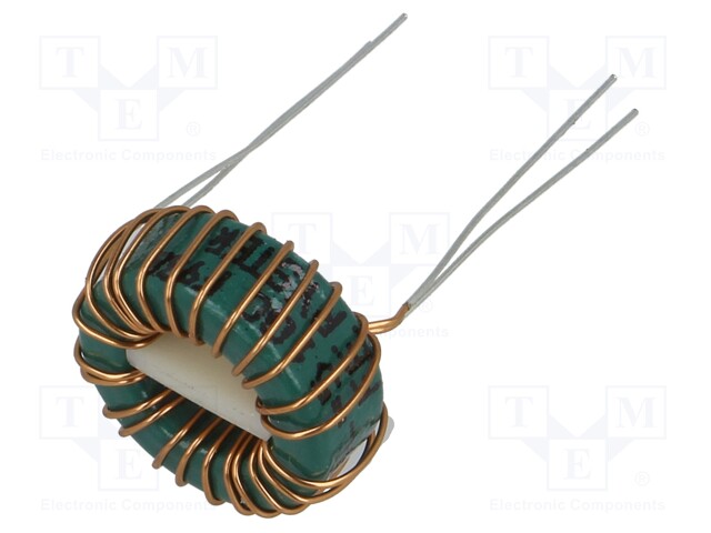 Inductor: wire; THT; 680uH; 900mA; 80mΩ; 230VAC; 14x5mm; -20÷+50%