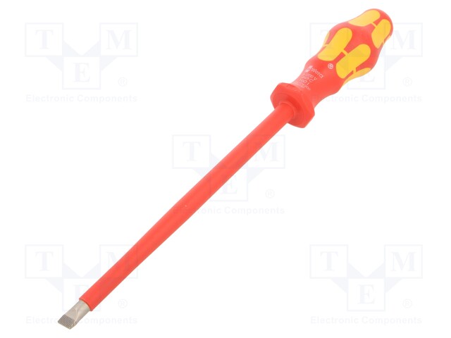 Screwdriver; insulated; slot; 10,0x1,6mm; Blade length: 200mm