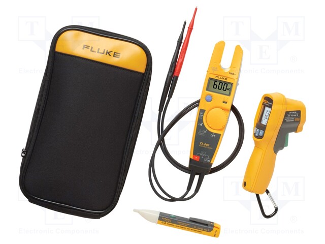 Tester: electrical; LCD (1000); VAC: 1÷600V; VDC: 1÷600V; IP52