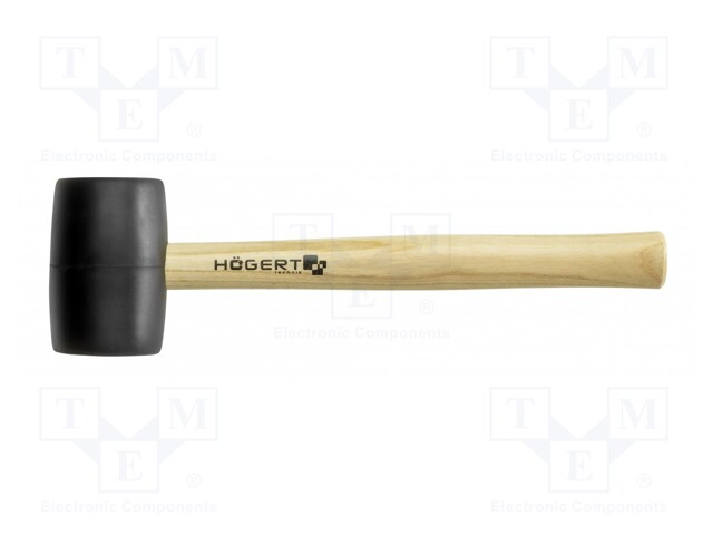 Hammer; 680g; round; ashwood; with a soft-face