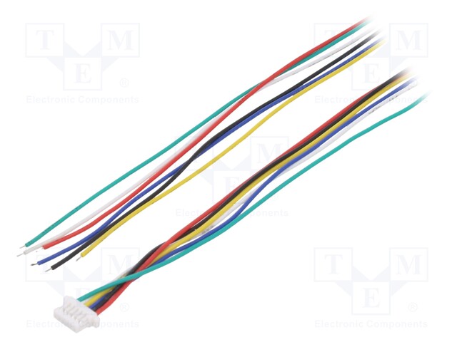 PIN: 6; RC accessories: cable; 750mm; JST SH; 28AWG