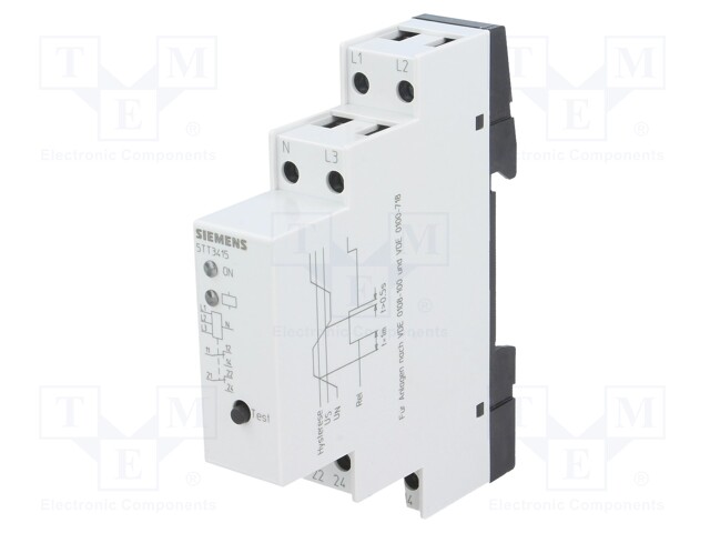 Module: voltage monitoring relay; undervoltage; DIN; DPDT