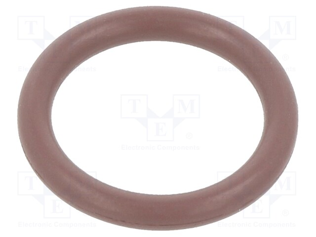 O-ring gasket; FPM; D: 2.5mm; Øint: 15mm; brown; -20÷200°C