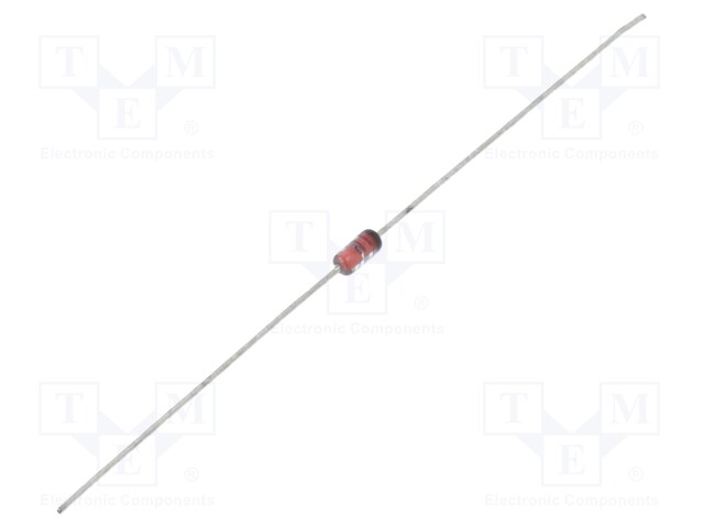 Diode: Zener; 0.5W; 7.5V; DO35; single diode; 3uA