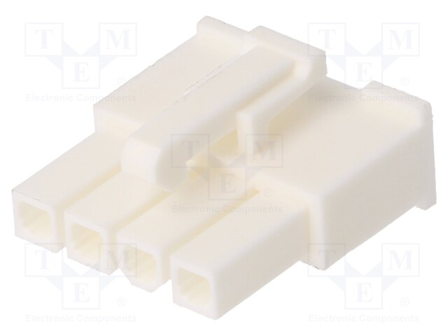 Connector: wire-wire/PCB; plug; female; -40÷105°C; PIN: 4; 4.2mm
