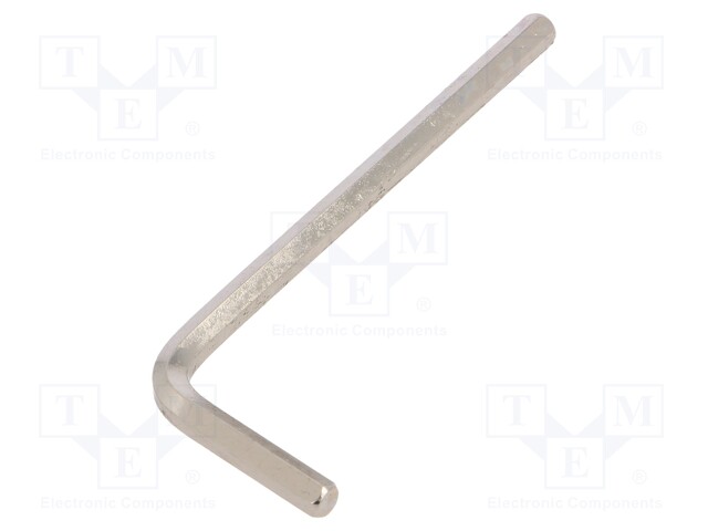 Key; hexagon keys; HEX 4mm; Overall len: 72mm; Plating: nickel