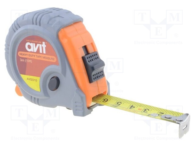 Measuring tape; Tool length: 3m