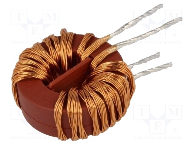 Inductor: wire; THT; 150mH; 2A; 210mΩ; -40÷70°C; 10kHz; vertical