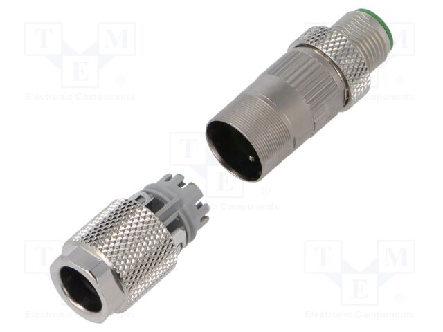 M12 plugs and sockets ED-IE-AX-M12D-5-67