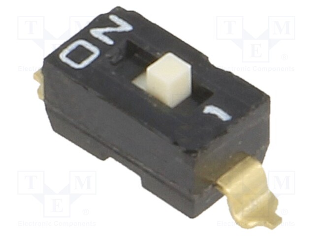 Switch: DIP-SWITCH; Poles number: 1; ON-OFF; 0.025A/24VDC; Pos: 2